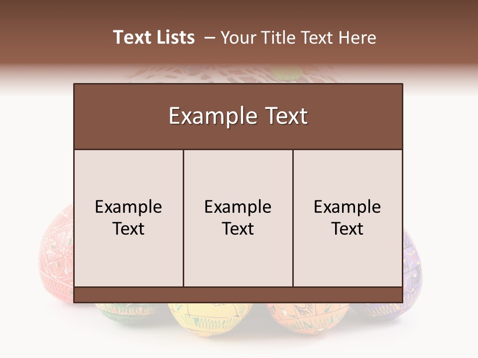 Blue Ornate Cake PowerPoint Template