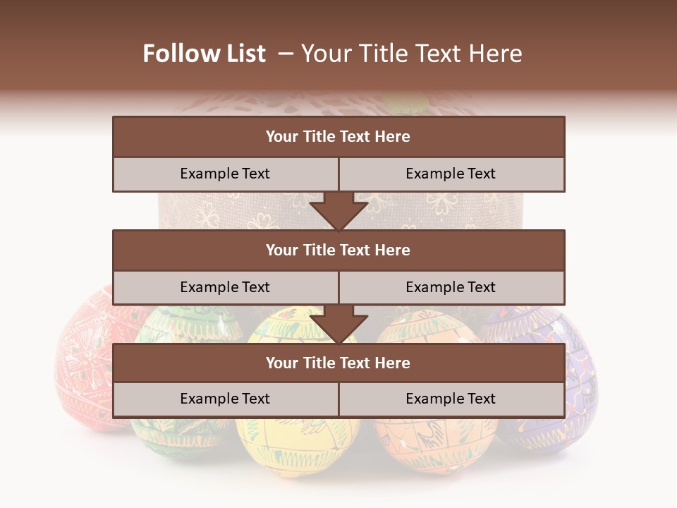 Blue Ornate Cake PowerPoint Template