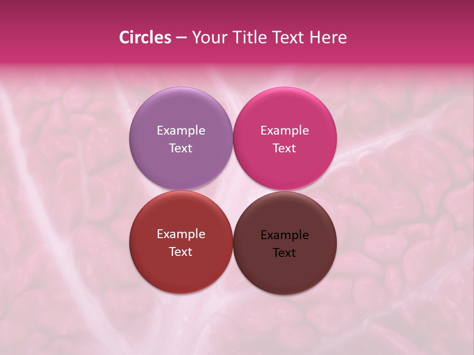 Grow Spring Purple PowerPoint Template