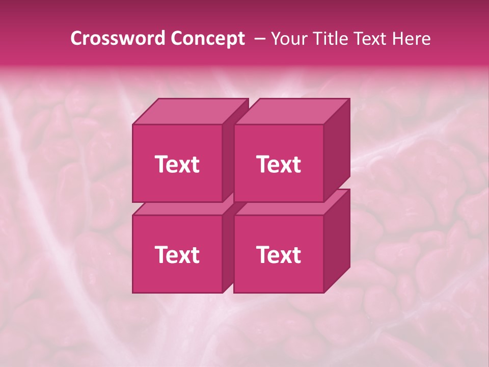Grow Spring Purple PowerPoint Template