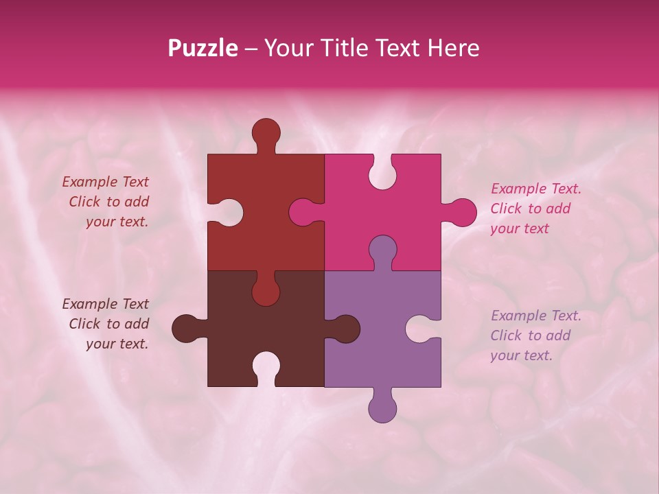 Grow Spring Purple PowerPoint Template