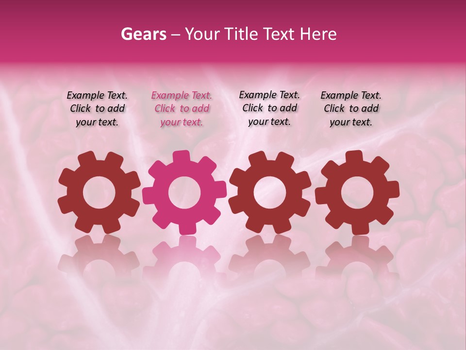 Grow Spring Purple PowerPoint Template