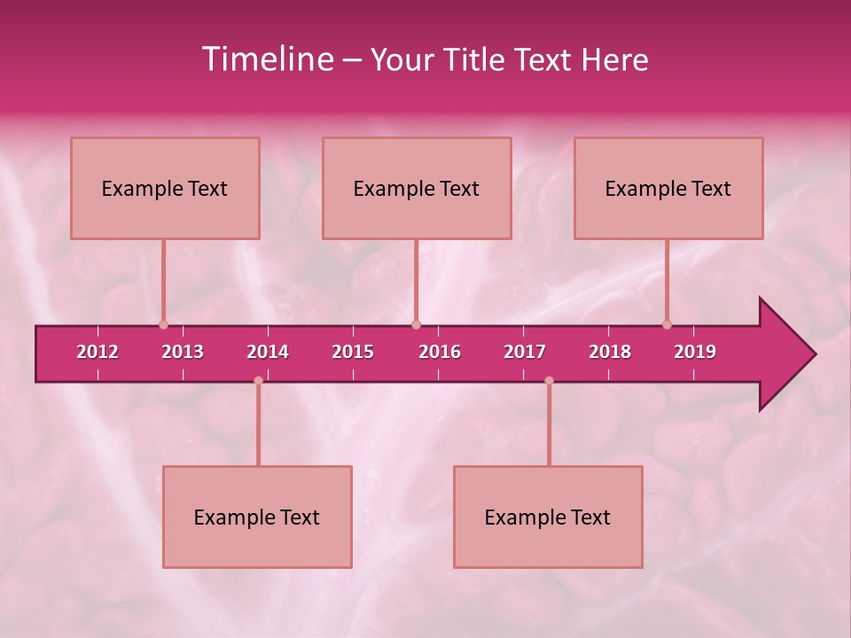 Grow Spring Purple PowerPoint Template