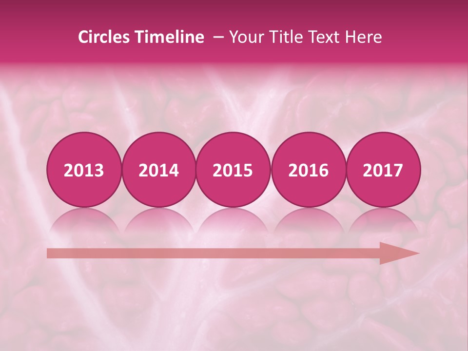 Grow Spring Purple PowerPoint Template