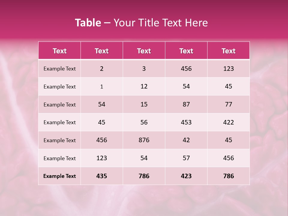 Grow Spring Purple PowerPoint Template