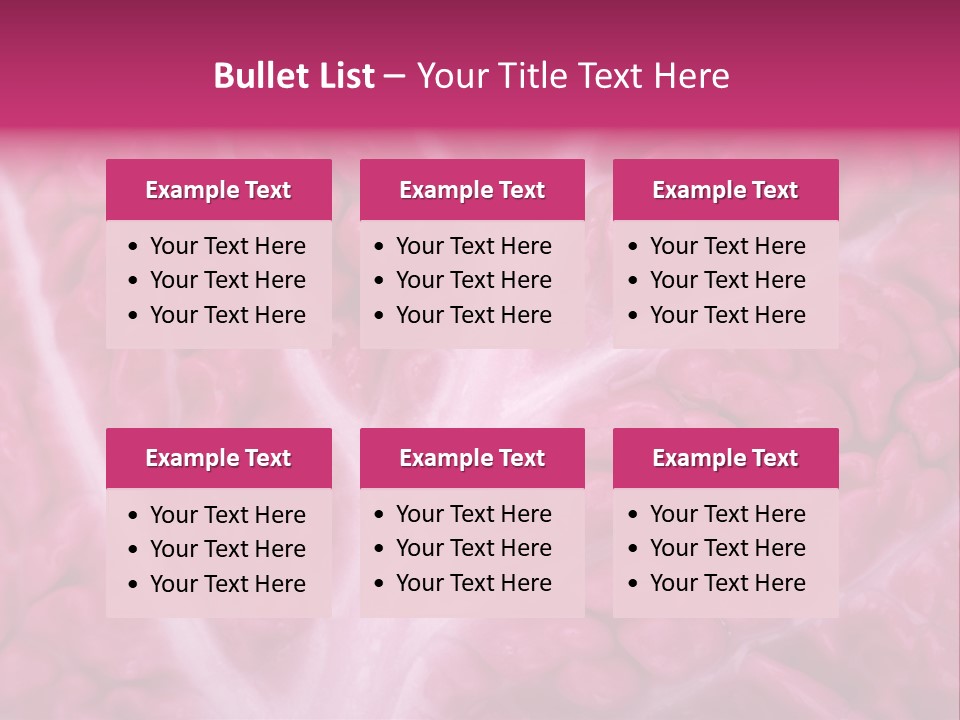 Grow Spring Purple PowerPoint Template