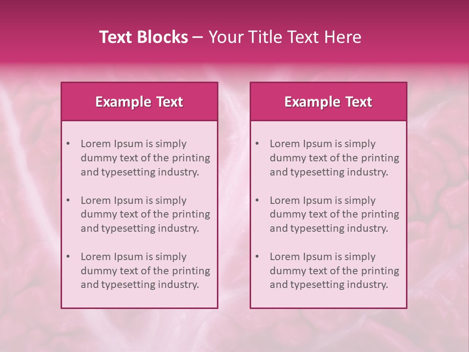 Grow Spring Purple PowerPoint Template