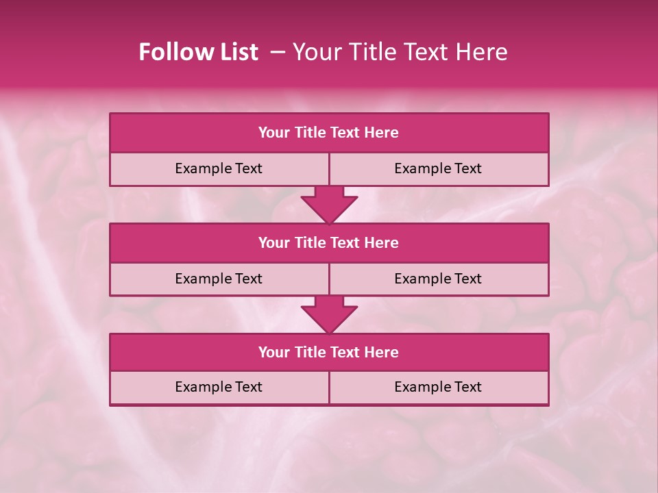 Grow Spring Purple PowerPoint Template
