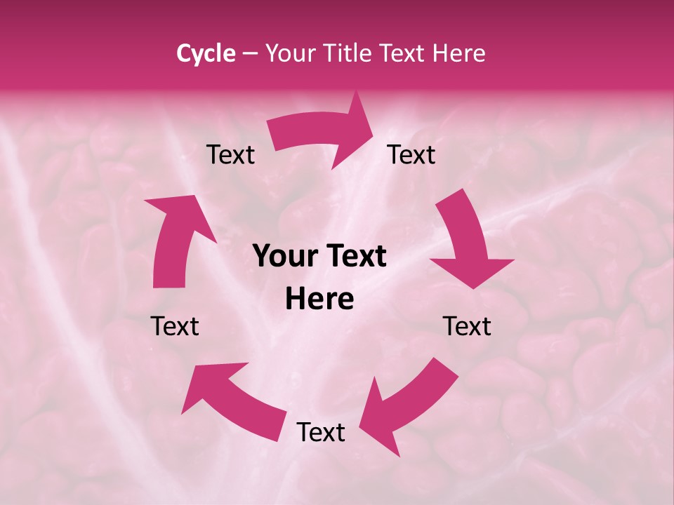 Grow Spring Purple PowerPoint Template