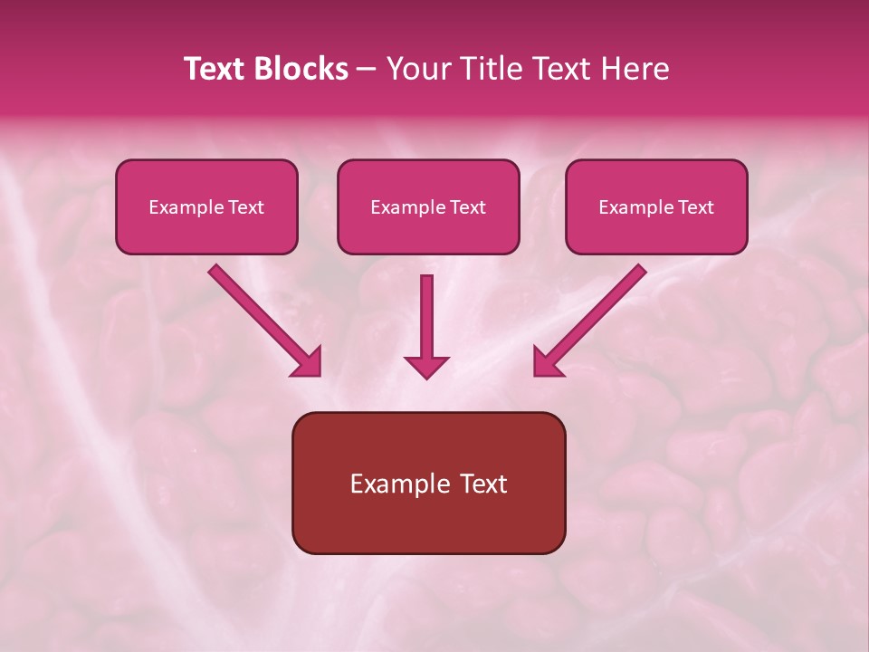Grow Spring Purple PowerPoint Template