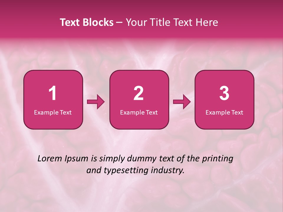 Grow Spring Purple PowerPoint Template