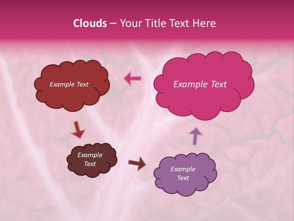 Grow Spring Purple PowerPoint Template