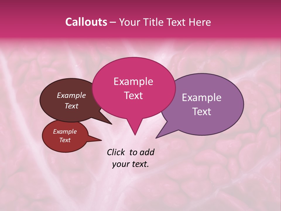 Grow Spring Purple PowerPoint Template