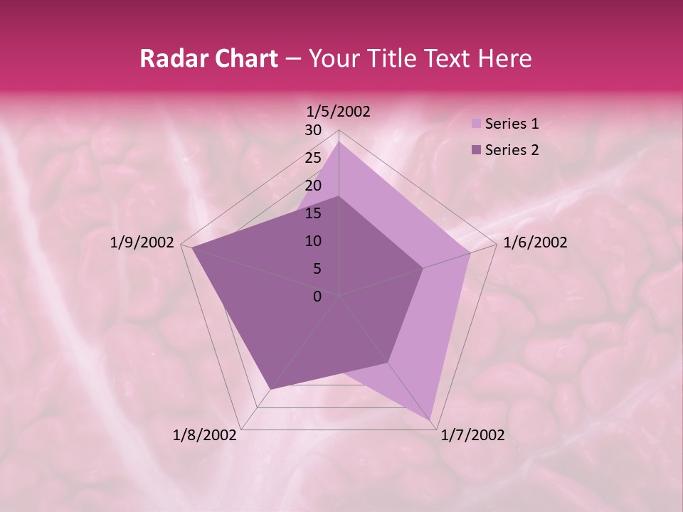 Grow Spring Purple PowerPoint Template