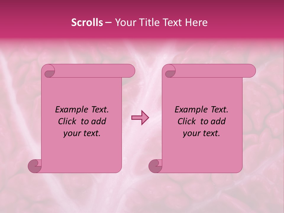 Grow Spring Purple PowerPoint Template