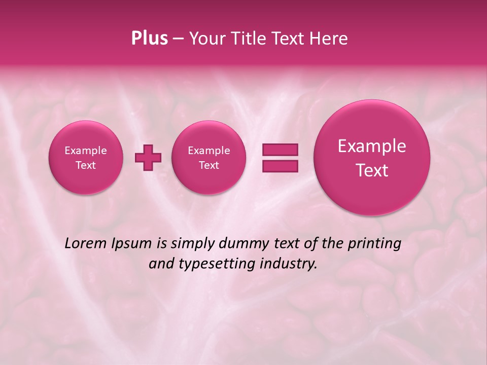 Grow Spring Purple PowerPoint Template