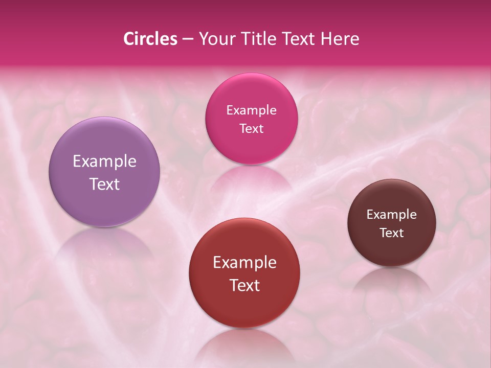 Grow Spring Purple PowerPoint Template