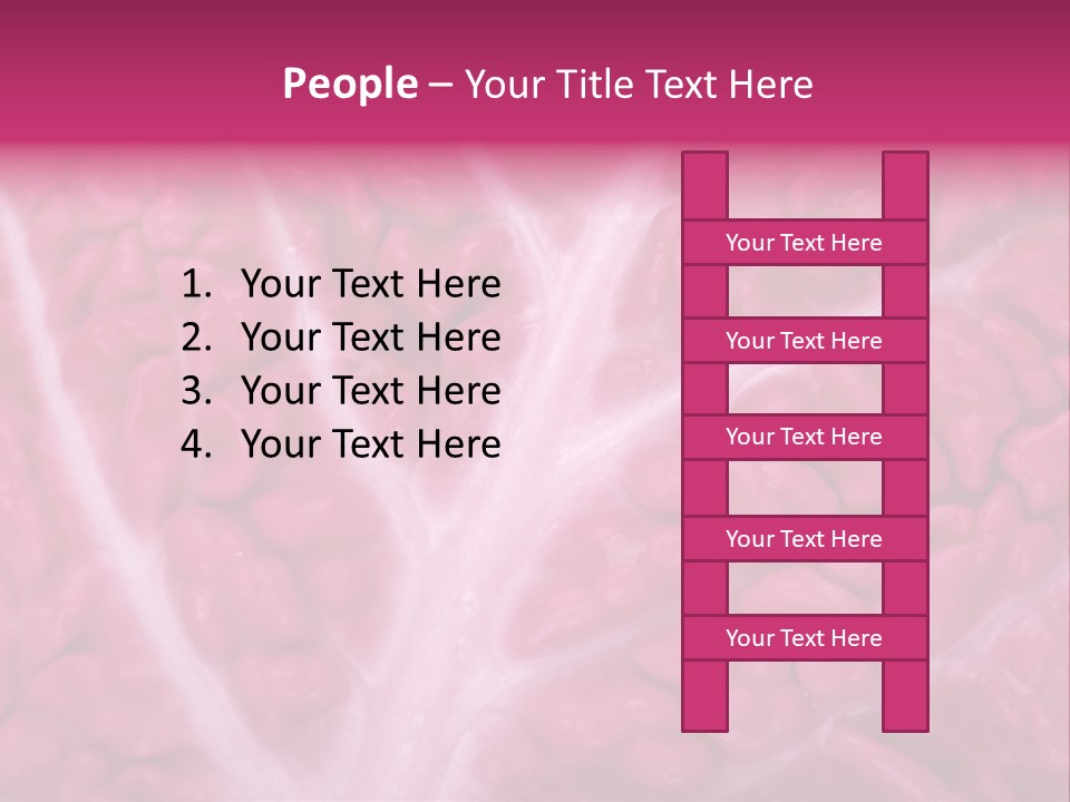 Grow Spring Purple PowerPoint Template