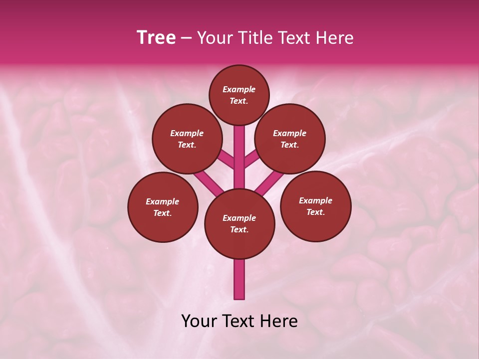 Grow Spring Purple PowerPoint Template