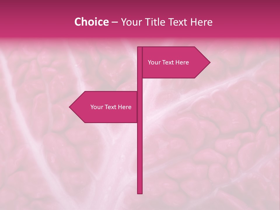 Grow Spring Purple PowerPoint Template