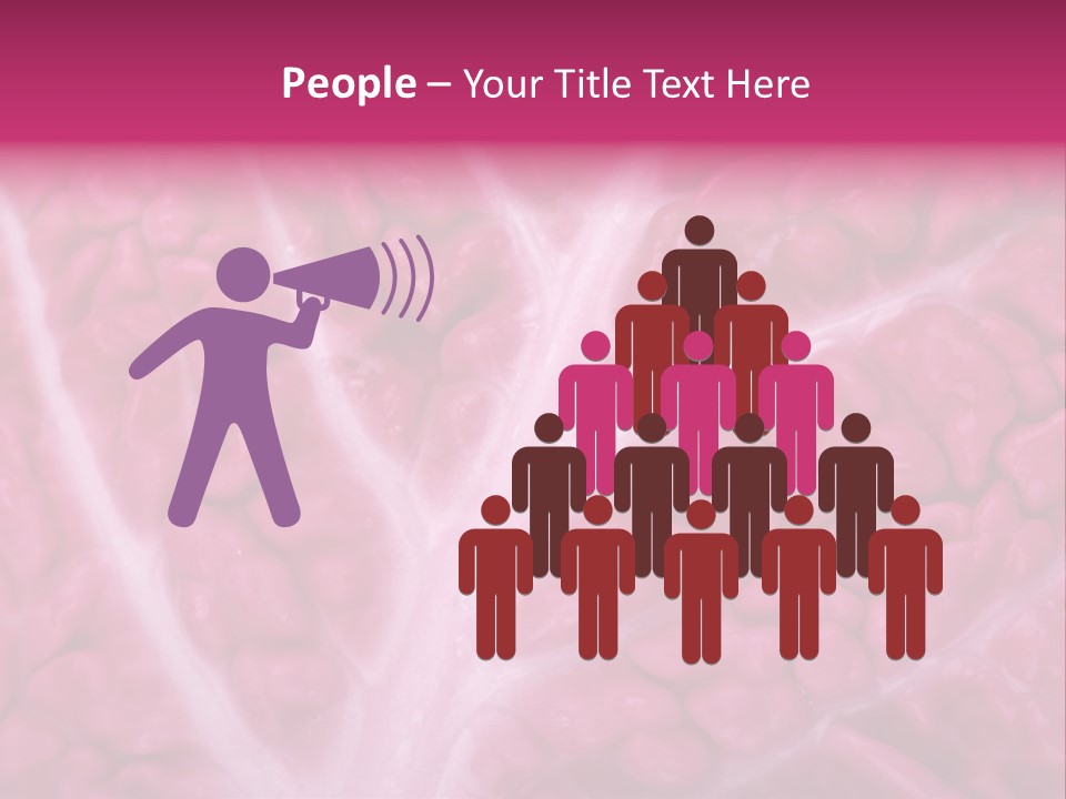 Grow Spring Purple PowerPoint Template