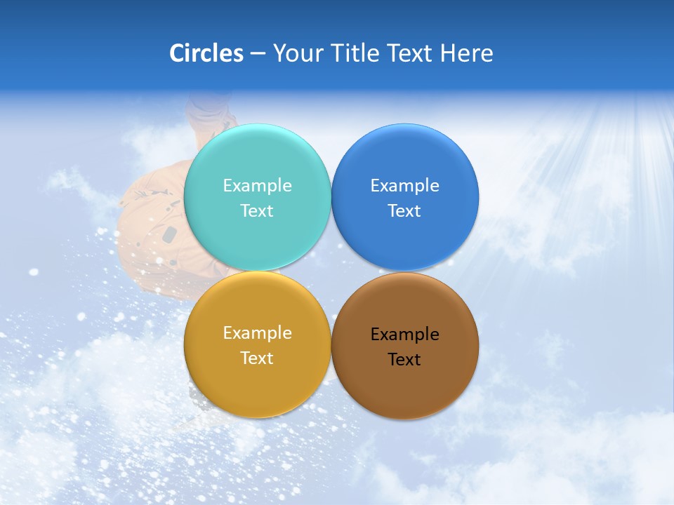 Cold Snow Air PowerPoint Template