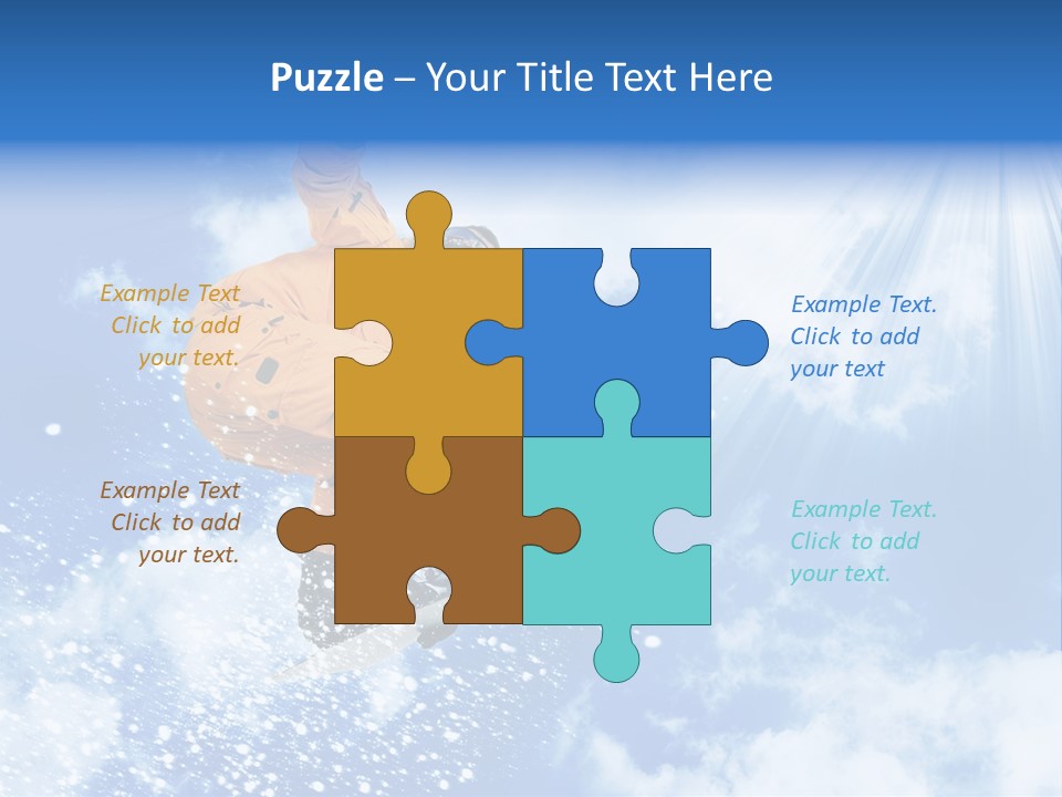 Cold Snow Air PowerPoint Template