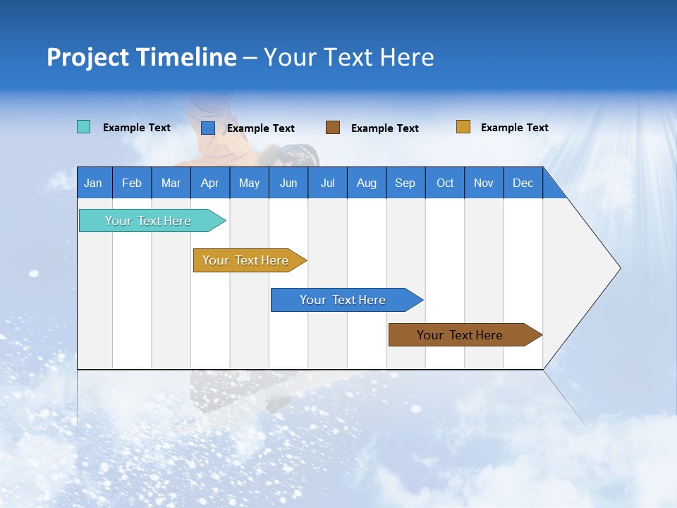 Cold Snow Air PowerPoint Template