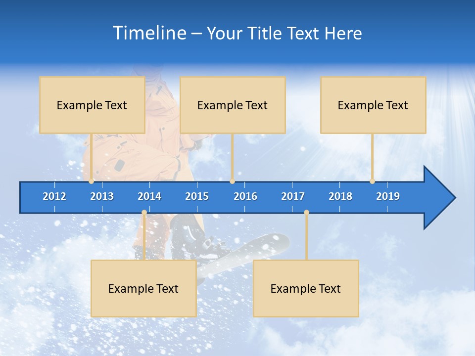 Cold Snow Air PowerPoint Template