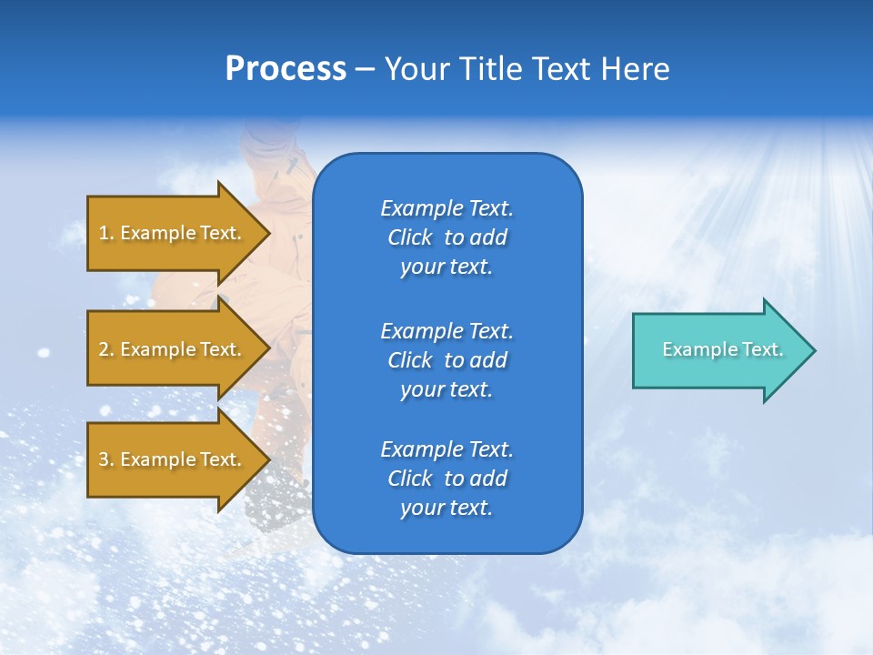 Cold Snow Air PowerPoint Template