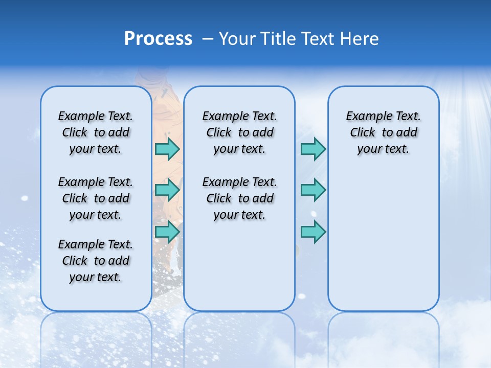 Cold Snow Air PowerPoint Template