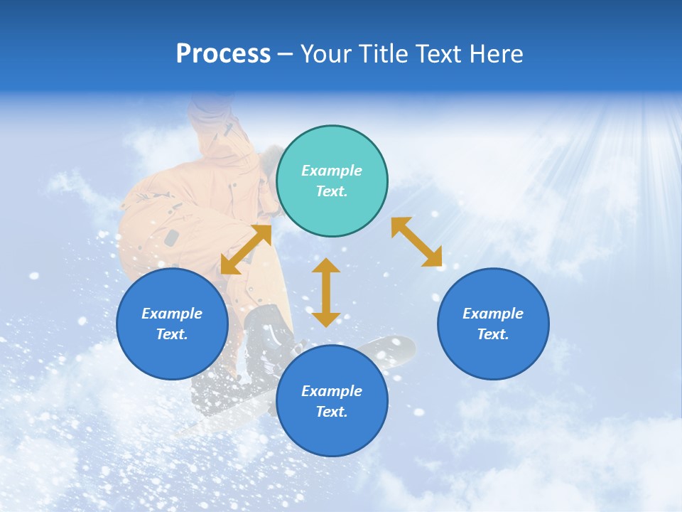 Cold Snow Air PowerPoint Template