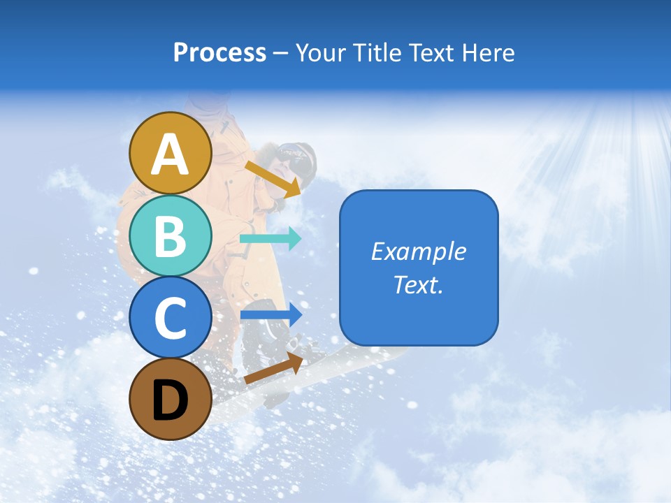 Cold Snow Air PowerPoint Template
