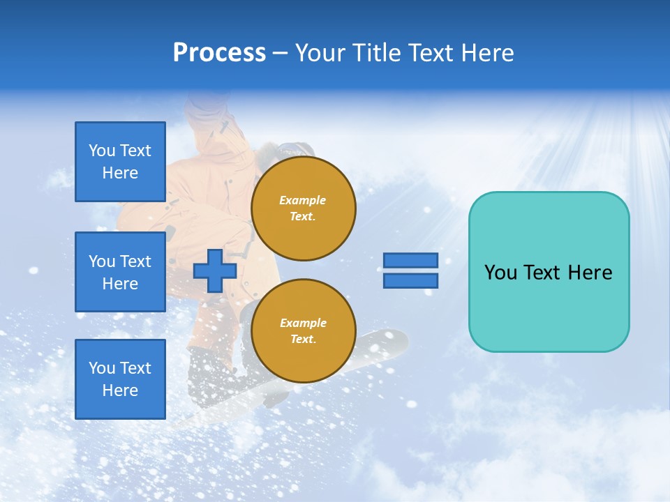Cold Snow Air PowerPoint Template