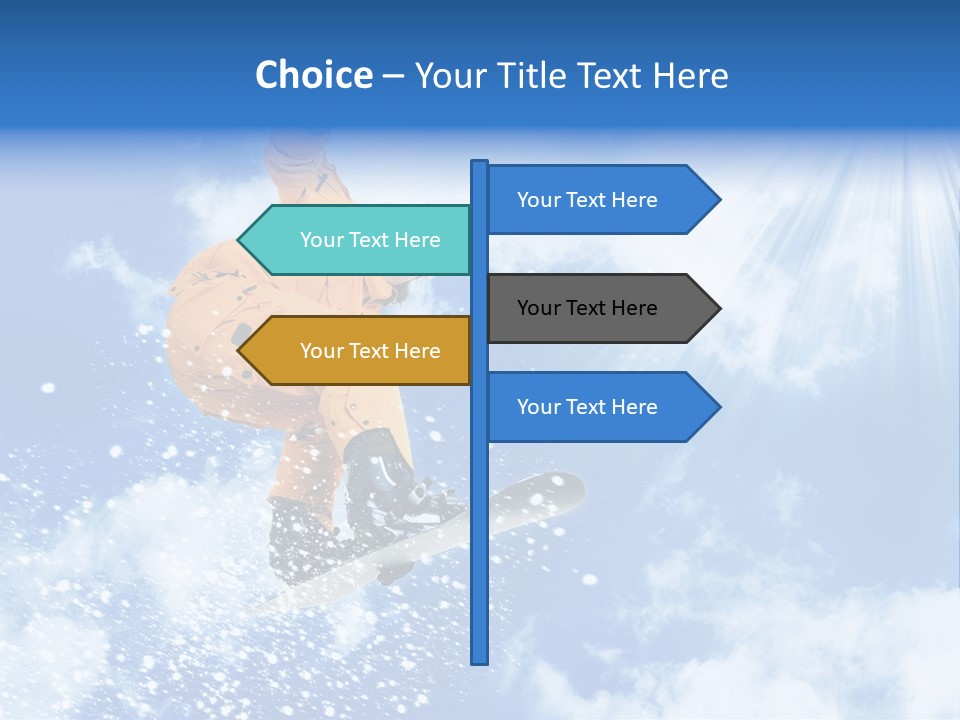 Cold Snow Air PowerPoint Template