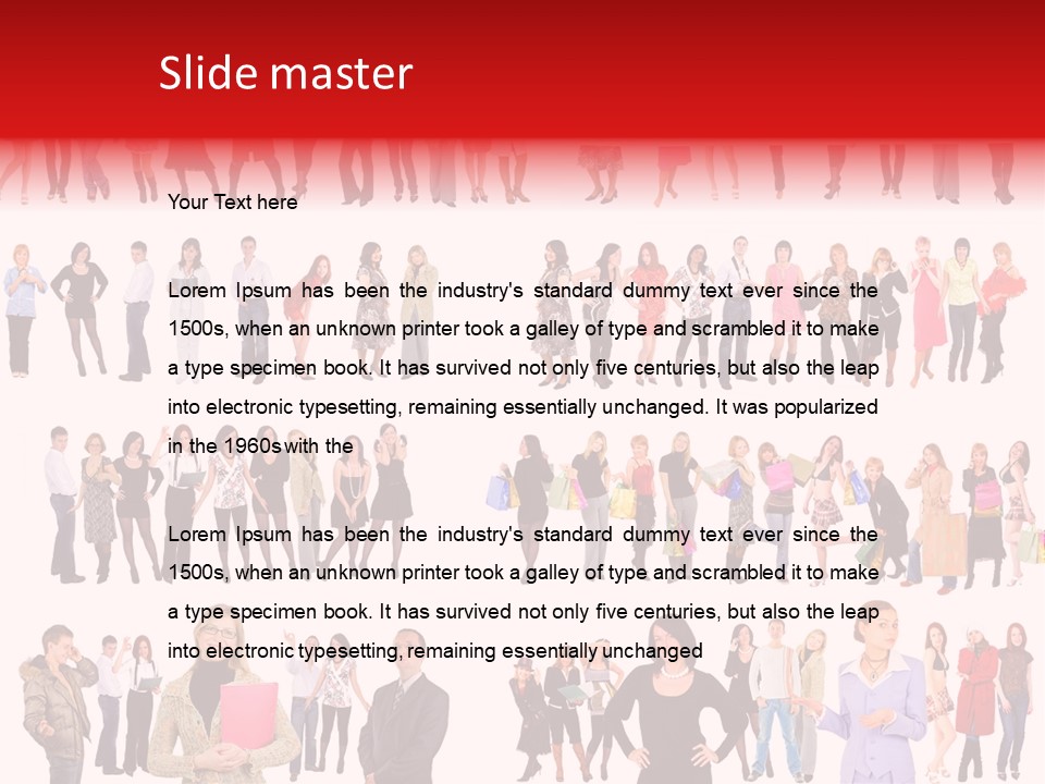 People Stock PowerPoint Template