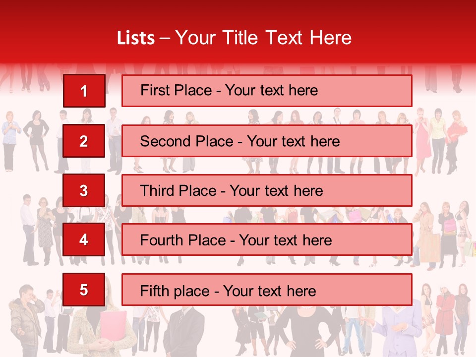 People Stock PowerPoint Template