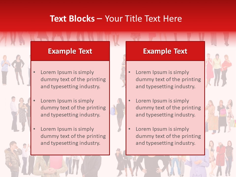 People Stock PowerPoint Template