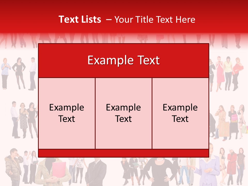 People Stock PowerPoint Template