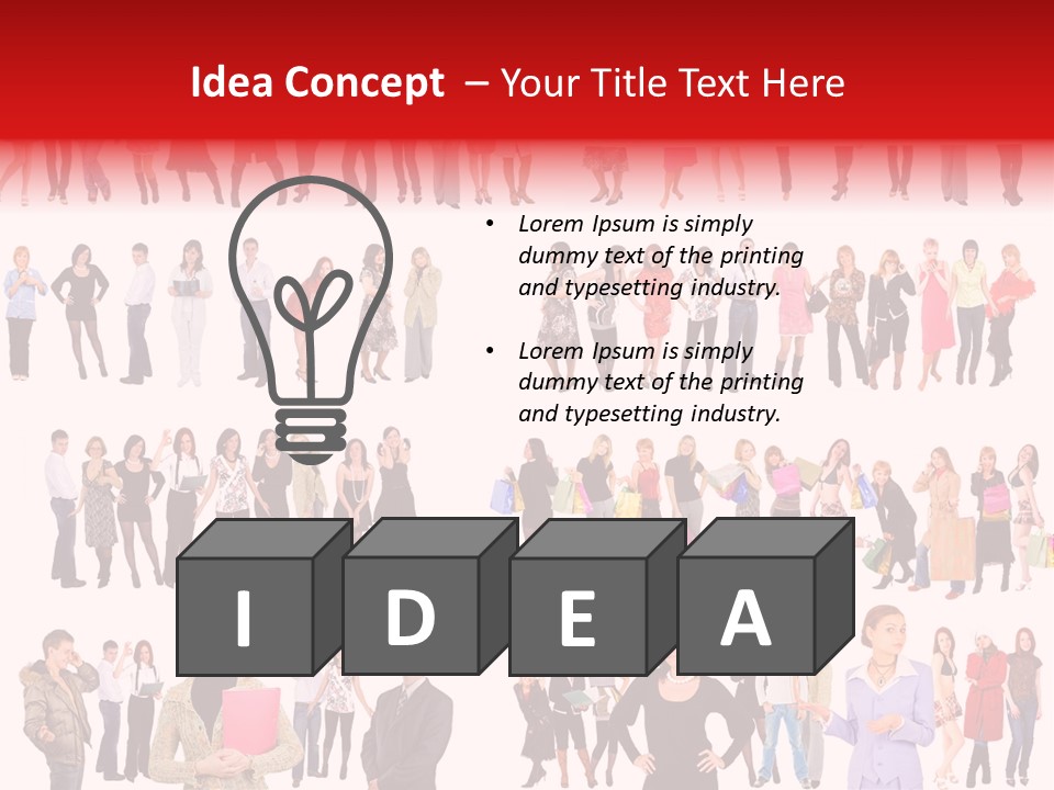 People Stock PowerPoint Template