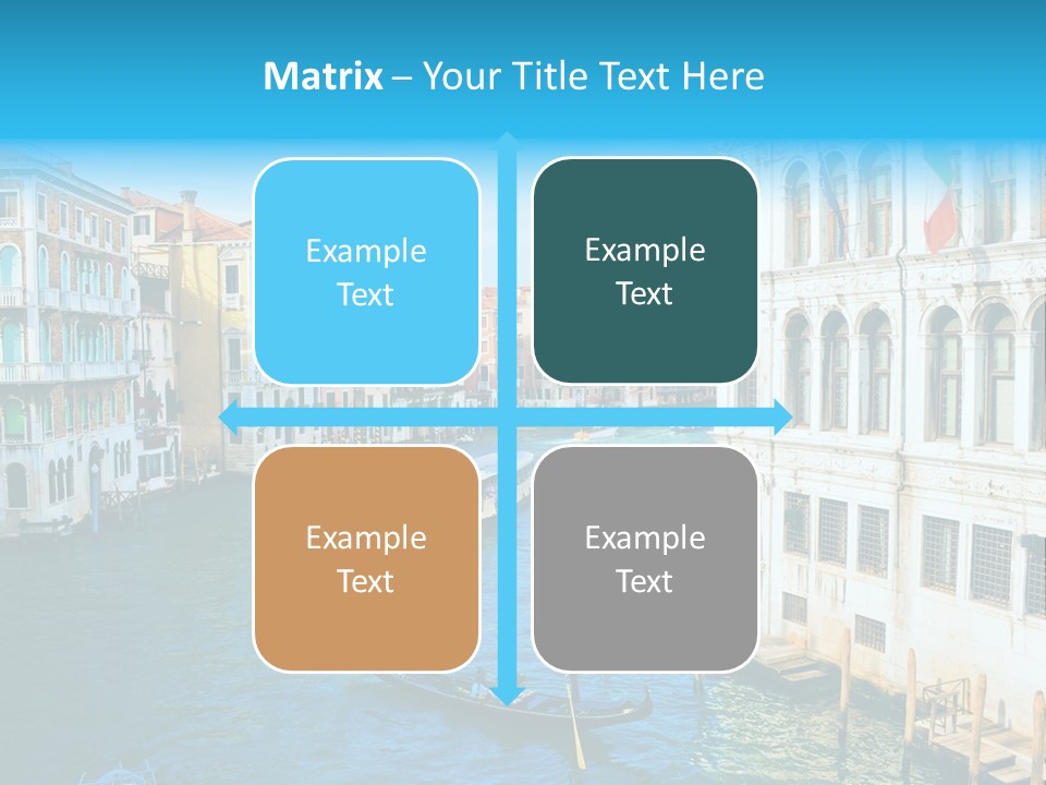Gondola Venice PowerPoint Template