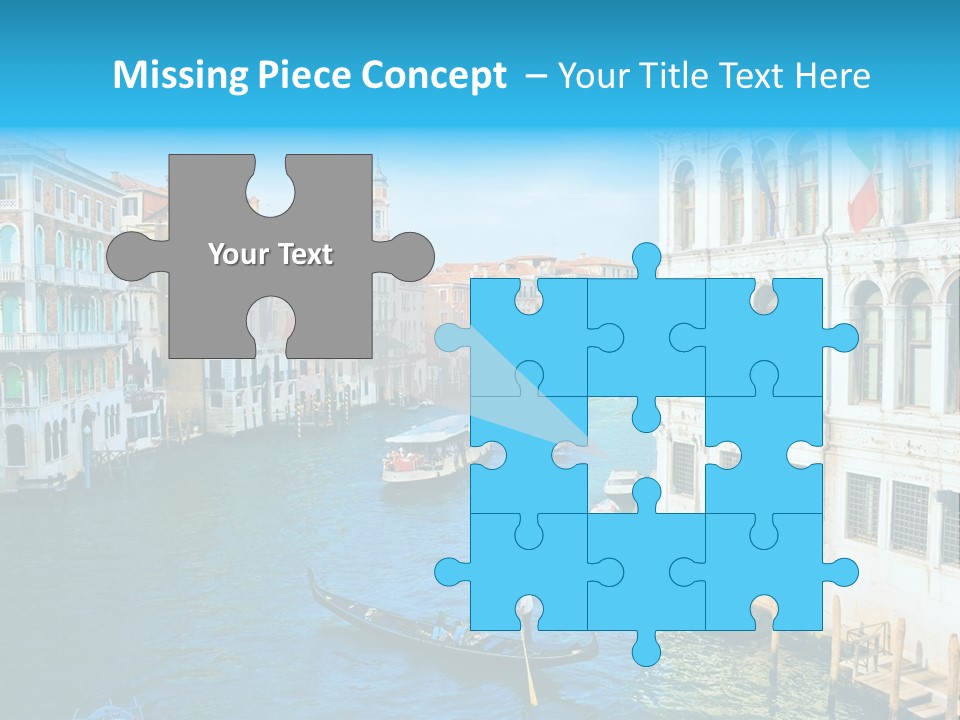 Gondola Venice PowerPoint Template