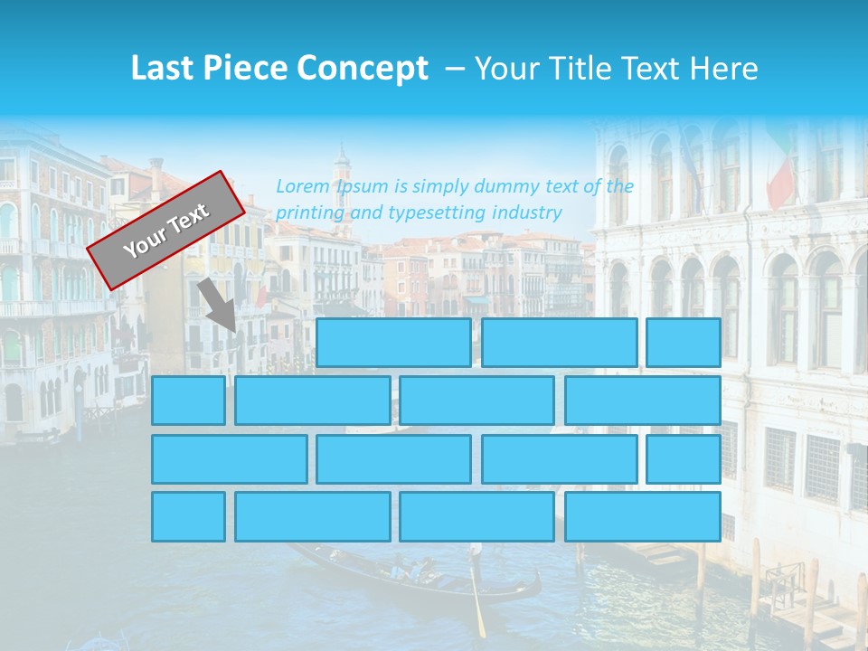 Gondola Venice PowerPoint Template