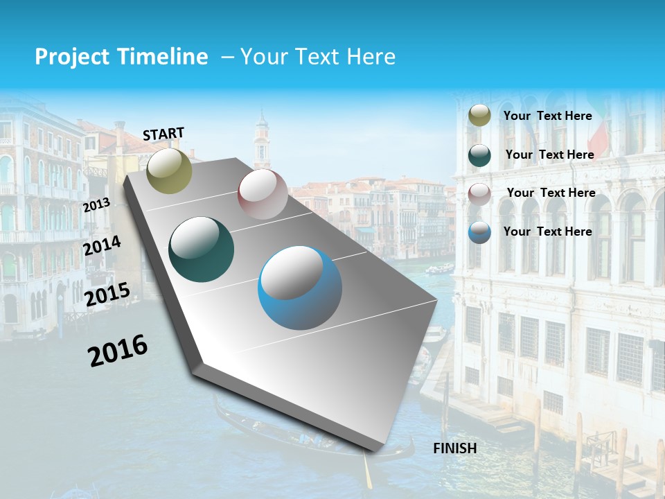 Gondola Venice PowerPoint Template