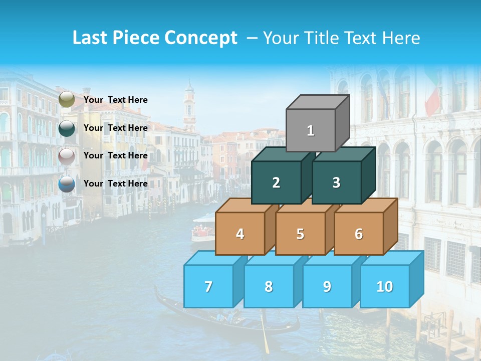 Gondola Venice PowerPoint Template