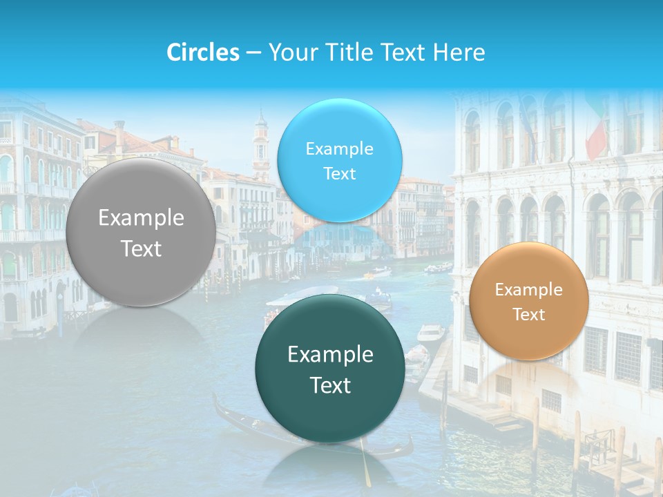 Gondola Venice PowerPoint Template