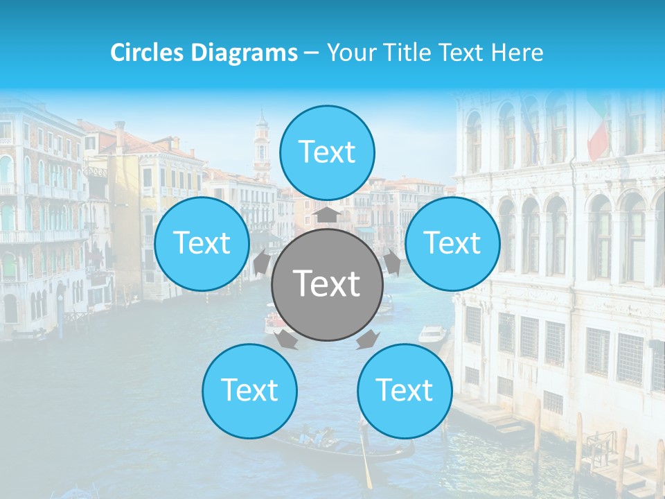 Gondola Venice PowerPoint Template