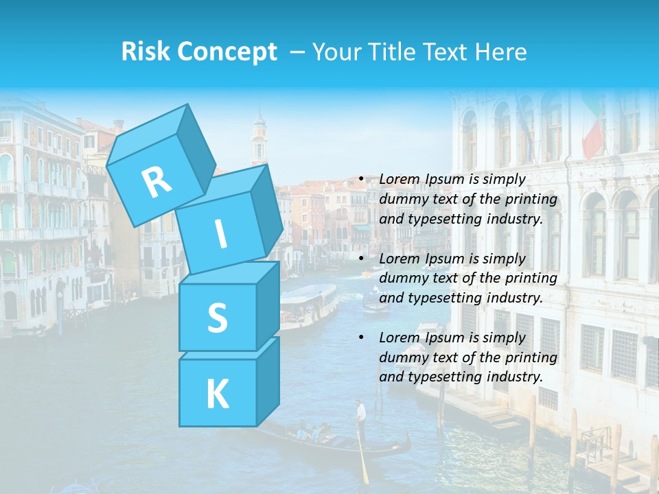 Gondola Venice PowerPoint Template