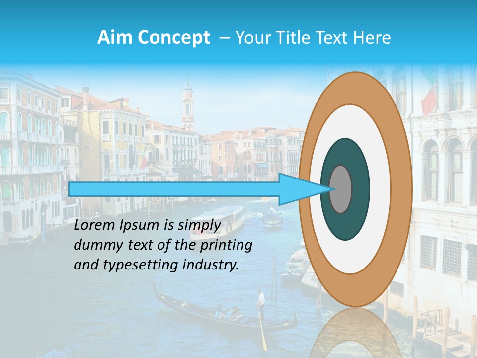 Gondola Venice PowerPoint Template
