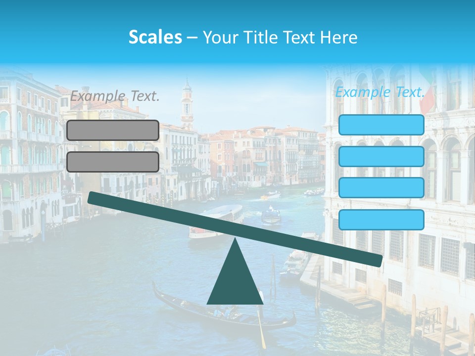 Gondola Venice PowerPoint Template